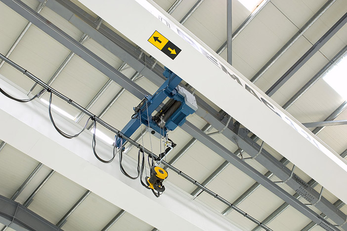 Double-girder overhead travelling crane 3200 kg – System DEMAG