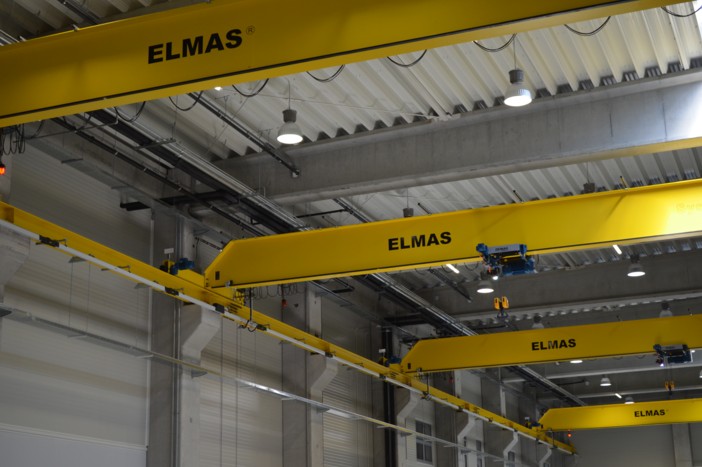 Single girder overhead travelling cranes Elmas 